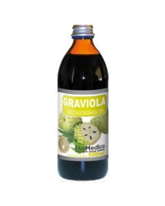 Graviola, sok, z owocow gravioli, 500 ml