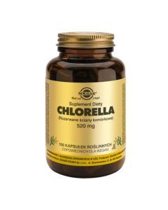 Solgar Chlorella, kaps., 100 szt