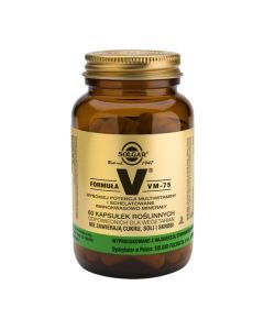 Solgar Formula VM-75, kaps.roslinne, 60 szt
