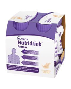 Nutridrink Protein, płyn o smaku waniliowym, 4 x 125 ml
