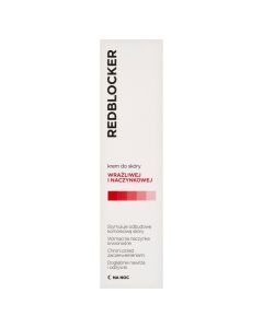 RedBlocker, krem do skóry wrażliwej i naczynkowej, na noc, 50 ml