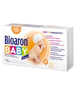 Bioaron Baby 0+, krople wyciskane z kapsułki, 30 szt.