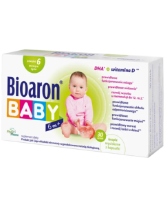 Bioaron Baby 6 m+, krople wyciskane z kapsułki (twist-off), 30 szt.