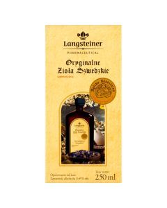 Langsteiner Oryginalne Zioła Szwedzkie, płyn, 250 ml