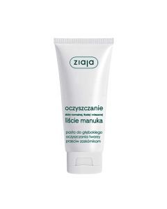 Ziaja Liście Manuka-Oczyszczanie, pasta do głębokiego oczyszczania twarzy, 75 ml