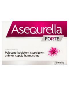 Asequrella Forte, tabletki, 20 szt.