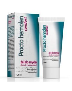 Procto-Hemolan Comfort, żel do mycia dla osób z hemoroidami, 120 ml