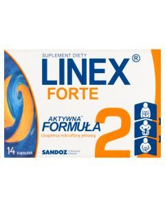 Linex Forte, kapsułki, 14 szt.