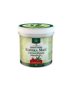 Masc konska, rozgrzew., szwajc,z konop,Herbamedicus,250 ml