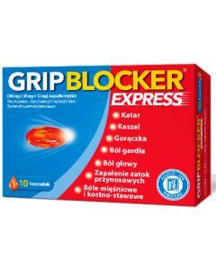 Gripblocker Express, kapsułki miękkie, 10 szt.