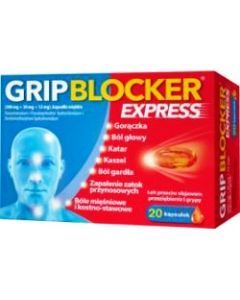 Gripblocker Express, kapsułki miękkie, 20 szt.