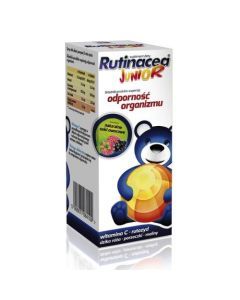 Rutinacea Junior, syrop, naturalne soki owocowe, 100 ml