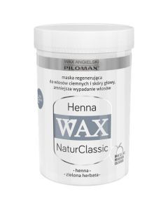 WAX ang PILOMAX NaturClassic Wax Henna, maska do włosów zniszczonych i ciemnych, 480 ml