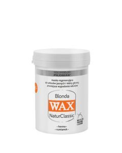 WAX ang PILOMAX NaturClassic Wax Blonda, maska do włosów zniszczonych, jasnych, 240 ml