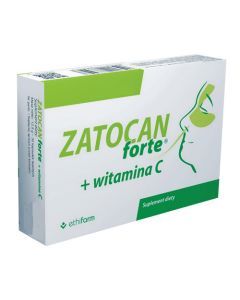 Zatocan Forte, kaps.twarde, + witamina C, 60 szt