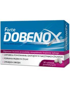 Dobenox Forte, 500 mg, tabletki powlekane, 30 szt.