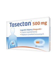 Tasectan 500 mg, kapsułki, 15 szt.