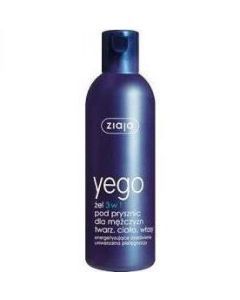 Ziaja Yego, żel pod prysznic dla mężczyzn, 3w1, 300 ml