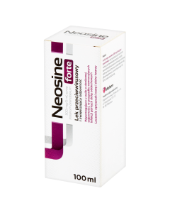 Neosine forte, 500 mg/5 ml, syrop, 100 ml