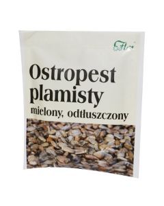 Owoc ostropestu plamistego, mielony, odtłuszczony, 100 g (Flos)