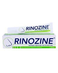 Rinozine, nawilżająco-regenerująca maść do okolic nosa, 15 g