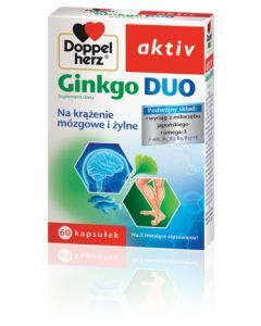 Doppelherz aktiv Ginkgo Duo, kapsułki, 60 szt.