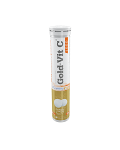 Olimp Gold-Vit C1000, tabletki musujące, smak cytrynowy, 20 szt.