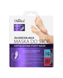 L'Biotica Maska Do Stóp, złuszczająca,40ml (nasączone skarpetki)