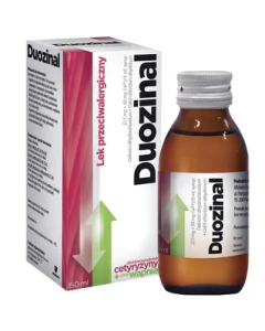 Duozinal, (2,5 mg+58 mg Ca2+)/5 ml, syrop, 150 ml