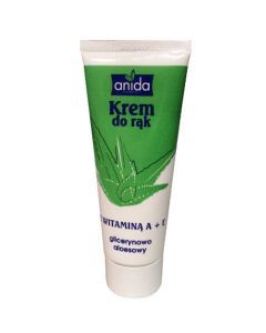 Anida, krem do rąk glicerynowo-aloesowy, 100 ml