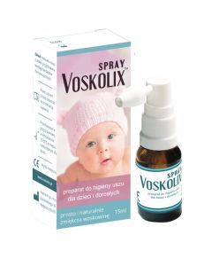 Voskolix, spray, do higieny uszu, 15 ml