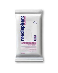 Medispirant, antyperspirant, chusteczki, 20 szt.