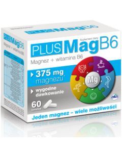Asa PlusMag B6, tabletki, 60 szt.