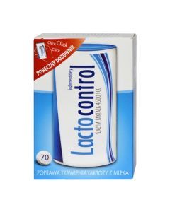 Lactocontrol, tabletki powlekane, 70 szt.