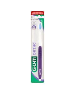 Gum Ortho, szczoteczka do zębów, ortodontyczna, 1 szt.