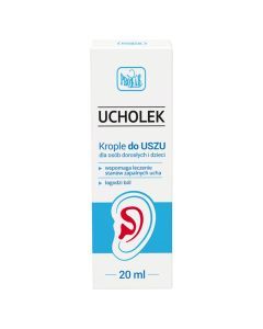 Ucholek, krople do uszu, 20 ml
