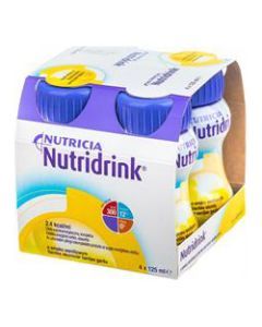 Nutridrink Multi Fibre, smak waniliowy, płyn, 4 x 125 ml