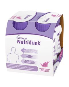 Nutridrink, smak owoców leśnych, płyn, 4 x 125 ml