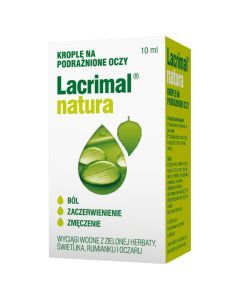 Lacrimal natura, krople do oczu, 10 ml