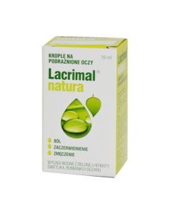 Lacrimal natura, krople do oczu, 10 ml