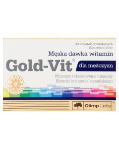 Olimp Gold-Vit dla mężczyzn, tabletki powlekane, 30 szt.