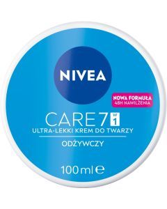 Nivea Care, krem, lekki, odzyw.,do twarzy,100ml