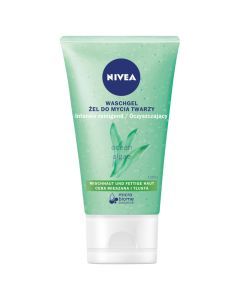 Nivea, zel, d/mycia twarzy, oczysz.,c.miesz/tlusta,150 ml