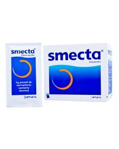 Smecta, proszek w saszetkach, smak pomarańczowo-waniliowy, 3 g, 30 szt.
