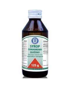 Ziołowa Tradycja Syrop tymiankowy złożony, (0,945 g + 0,63 mg)/5 ml, syrop, 125g