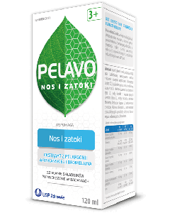 Pelavo Nos i Zatoki, syrop, 120 ml