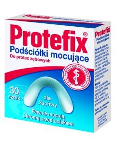 Protefix, podściółka mocująca dla żuchwy, 30 szt.