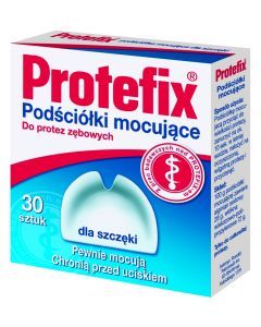 Protefix, podściółka mocująca, dla szczęki, 30 szt.