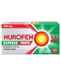 Nurofen Express Forte, 400 mg, kapsułki miękkie, 10 szt.