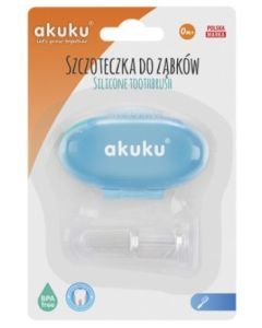 Akuku, szczot.,do zebow, silik., A0263, 1 szt